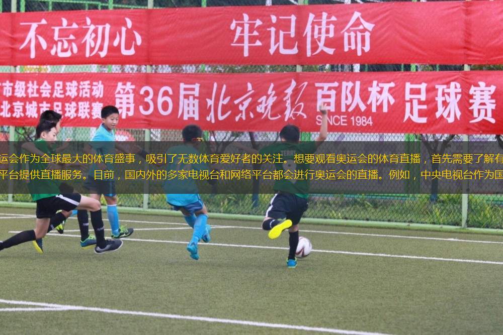 奧運(yùn)會(huì)作為全球最大的體育盛事，吸引了無(wú)數(shù)體育愛(ài)好者的關(guān)注。想要觀看奧運(yùn)會(huì)的體育直播，首先需要了解有哪些平臺(tái)提供直播服務(wù)。目前，國(guó)內(nèi)外的多家電視臺(tái)和網(wǎng)絡(luò)平臺(tái)都會(huì)進(jìn)行奧運(yùn)會(huì)的直播。例如，中央電視臺(tái)作為國(guó)內(nèi)